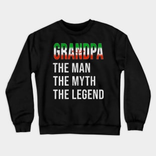 Grand Father Iranian Cat Grandpa The Man The Myth The Legend - Gift for Iranian Cat Dad With Roots From  Iran Crewneck Sweatshirt